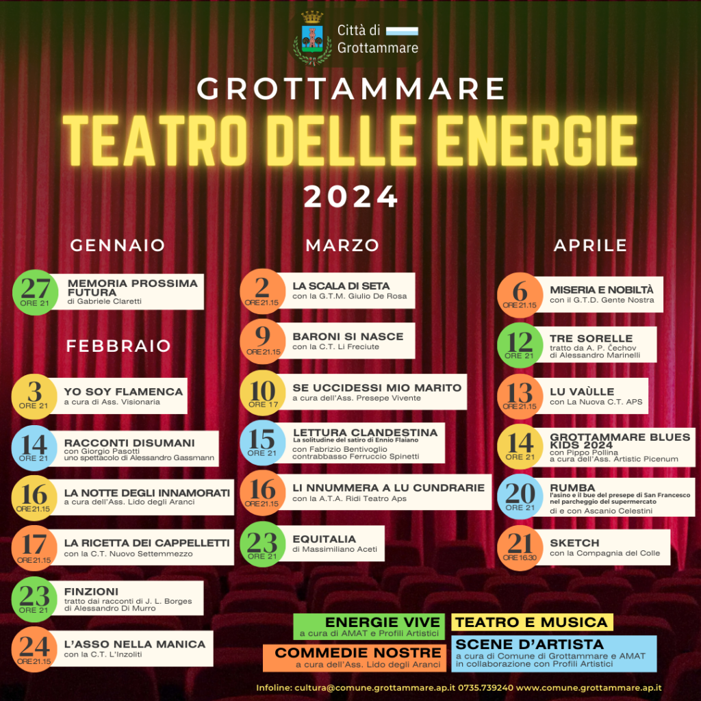 Homepage - teatro delle energie STAGIONE 2024