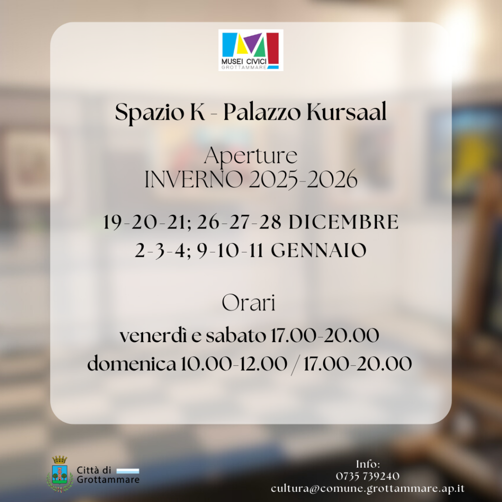 Homepage - Aperture Spazio K 1