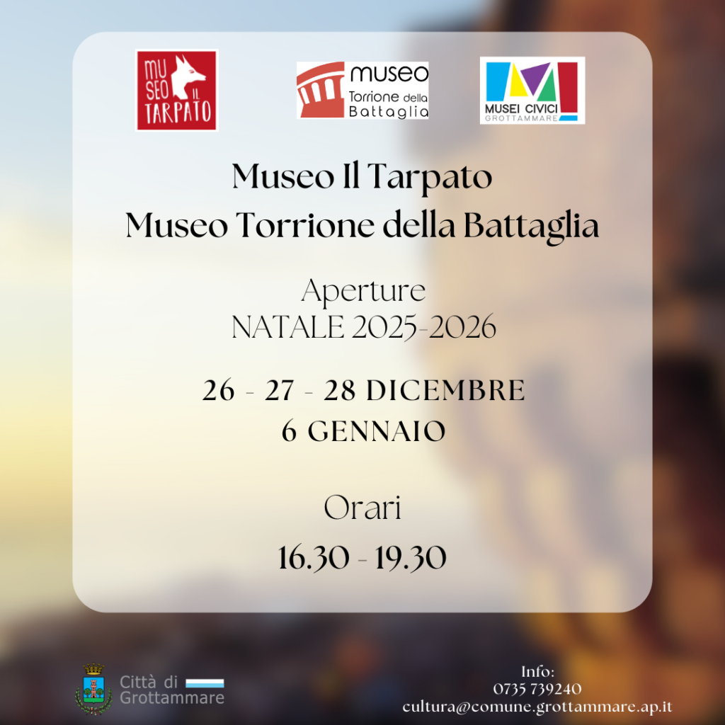 Homepage - Aperture Torrione e Tarpato