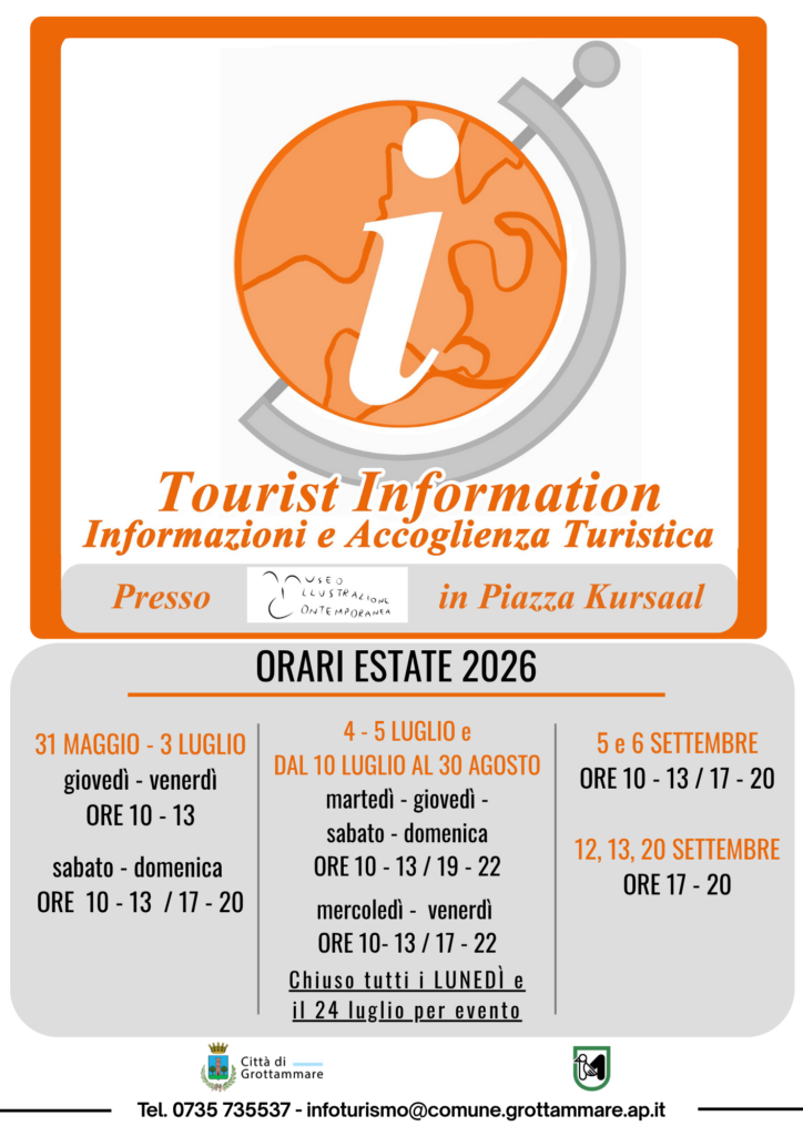 Tourist information - Apertura IAT estate 2026